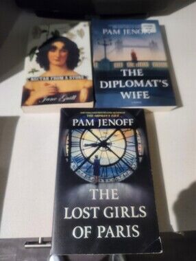 3 Books The Lost Girls of Paris, Nectar Fro. A Stone & The Diplomats Wife